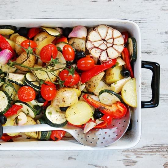 Roasted vegetables
