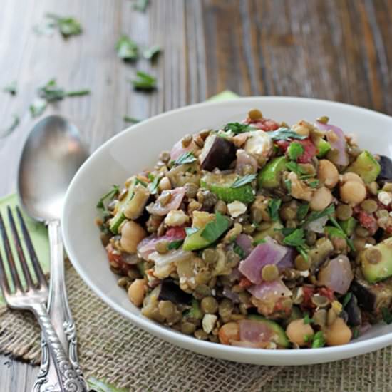 Mediterranean Lentil Salad