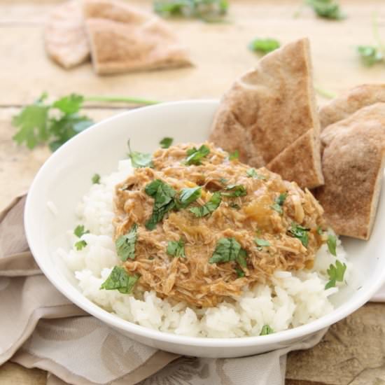 BBQ Peach Pulled Chicken
