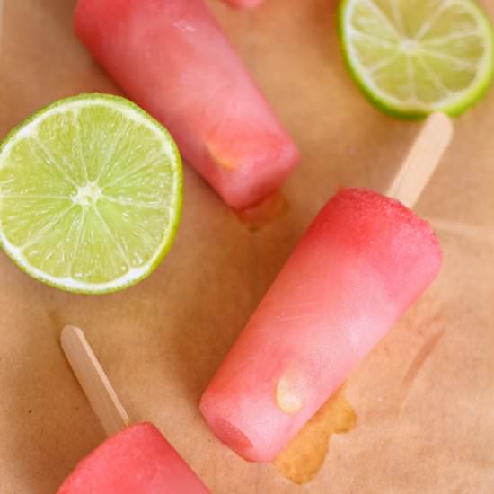 Sour Watermelon Pops
