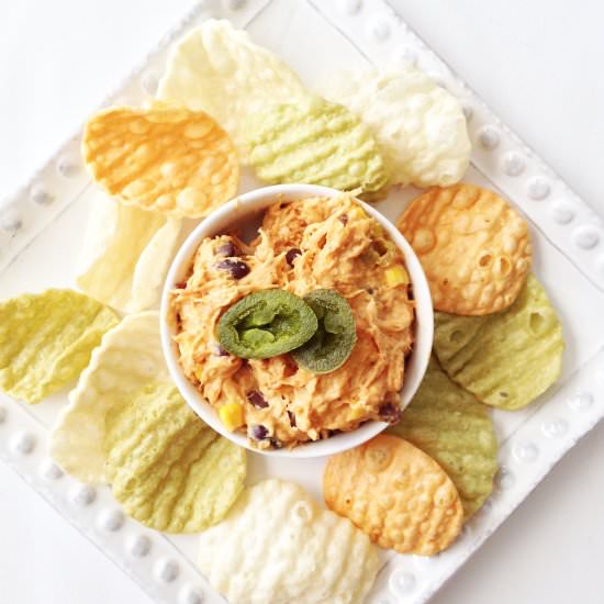 Skinny Southwest Chicken Dip