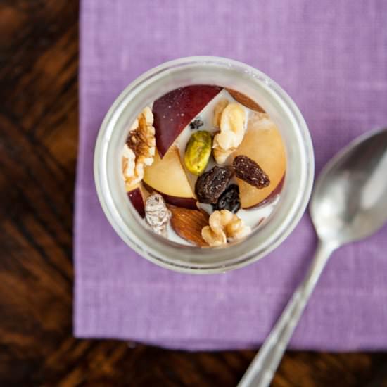 Steel-Cut Muesli, California-Style