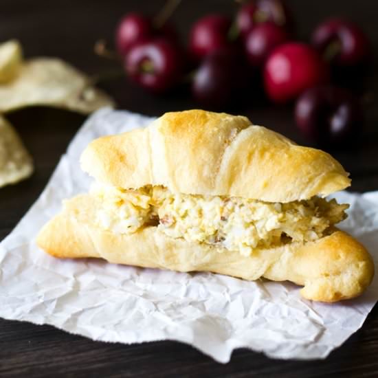 Bacon & Cheddar Egg Salad Sandwich