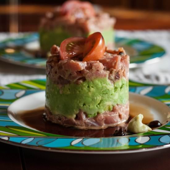Spicy Tuna and Avocado Tartar