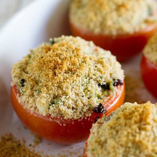 Cheesy Italian Stuffed Tomatoes