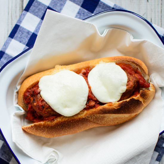 Italian Meatball Sandwiches