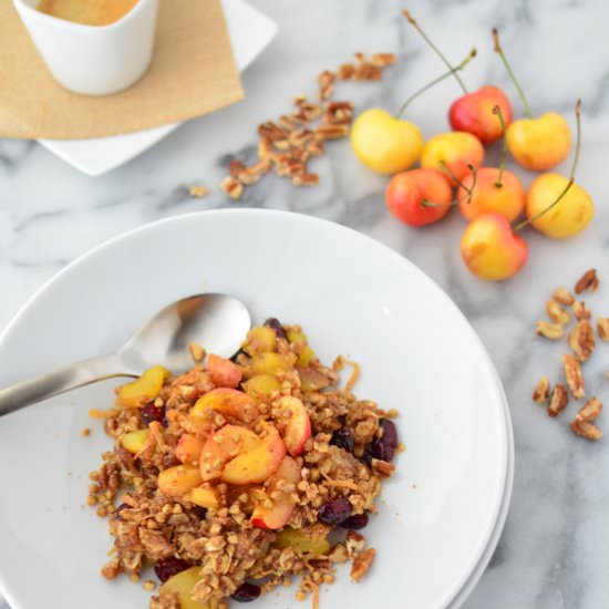 Cherry Pie Oatmeal