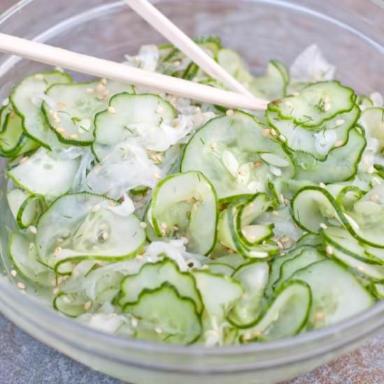 Asian Cucumber Salad
