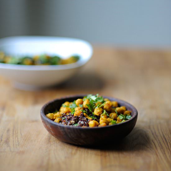 Coconut Turmeric Chickpeas