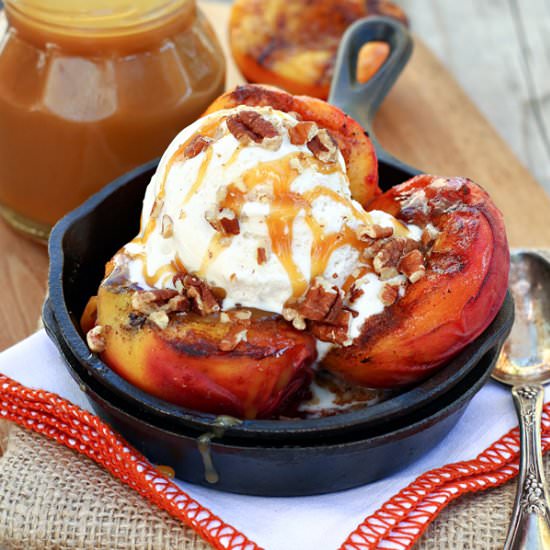 Grilled Peaches