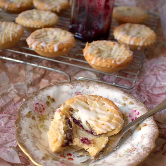Mini Blackberry Bakewell Tarts