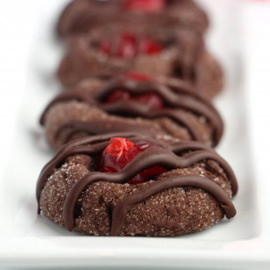 Cherry Chocolate Cookies