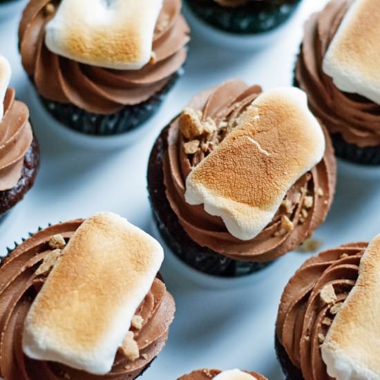 S’mores Cupcakes