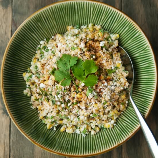 Mexican Grilled Corn Salad