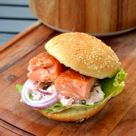 Nordic Salmon Burger