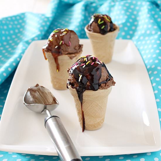 No Machine Chocolate Ice Cream