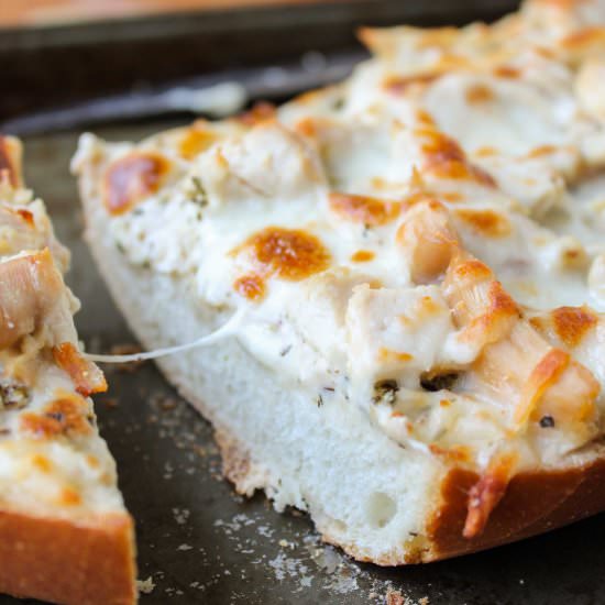 French Bread Pizza, 3 Ways