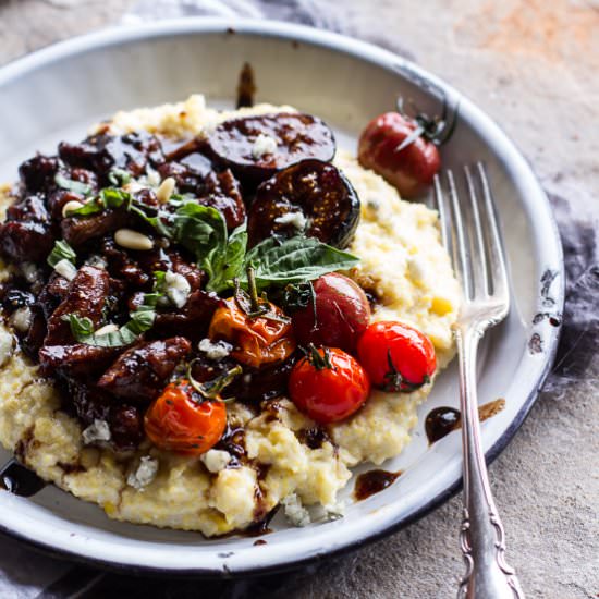 Balsamic Fig Glazed Pork