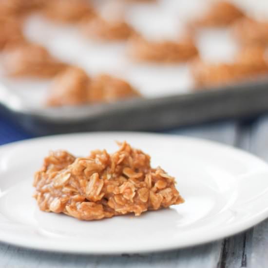 No Bake Butterscotch Cookies