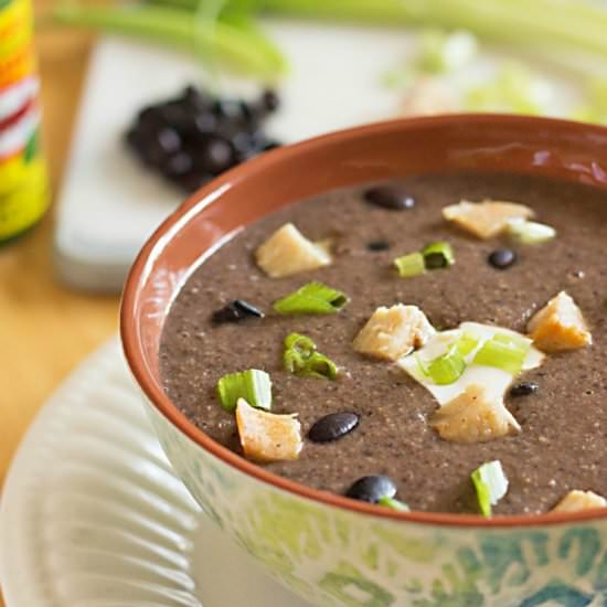 Habanero Chicken Black Bean Soup