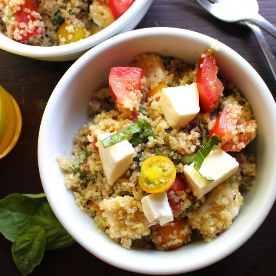Quinoa Caprese Salad