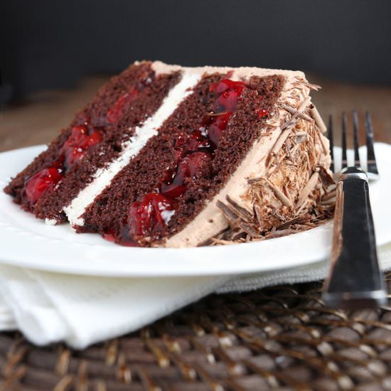 Simple Black Forest Cake