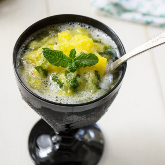 Pineapple & Mint Cup