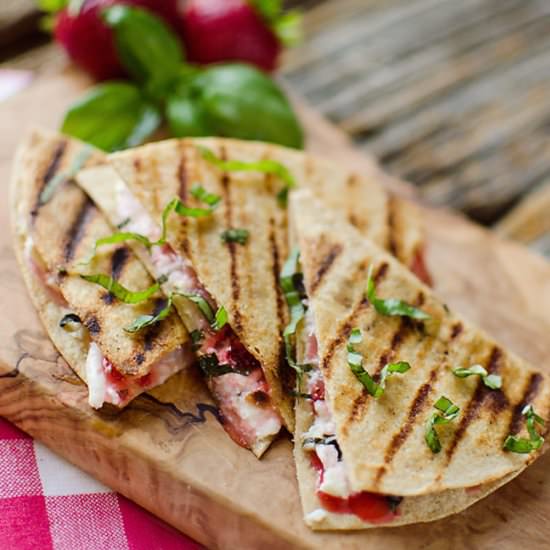 Strawberry & Goat Cheese Quesadilla