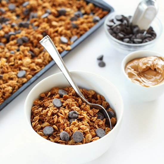 Chocolate PB Granola