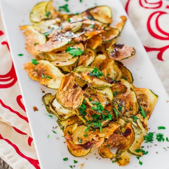 Baked Zucchini Chips