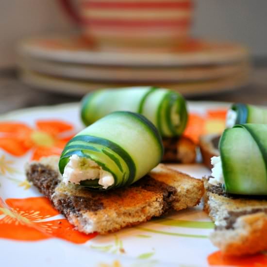 Cool Cucumber Bites