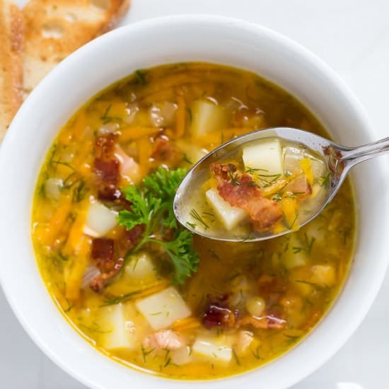 Split Pea Soup With Smoked Turkey