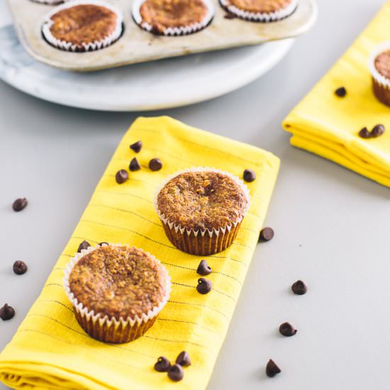 Banana Choc. Chip Lactation Muffins
