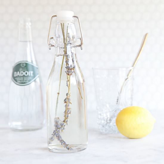 Lavender Infused Simple Syrup