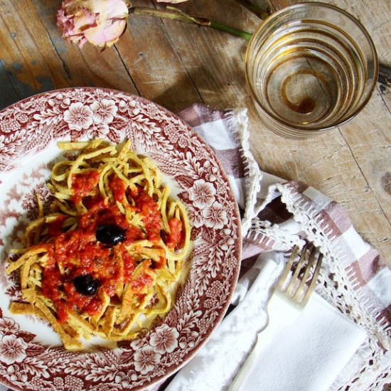 Tagliolini millet