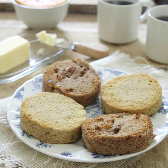 Paleo English Muffins