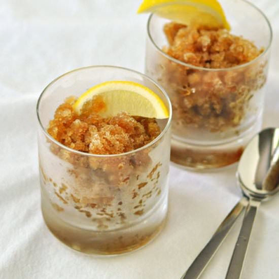 Sweet Tea Granita