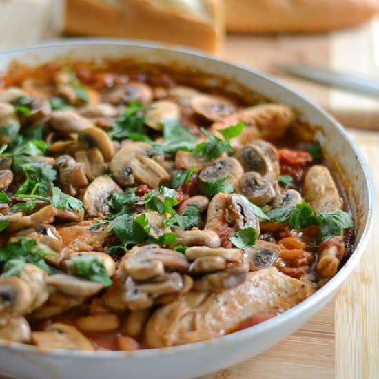 Tuscan Chicken Skillet