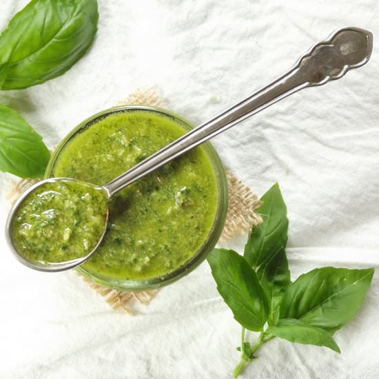 Lemon Pistachio Pesto