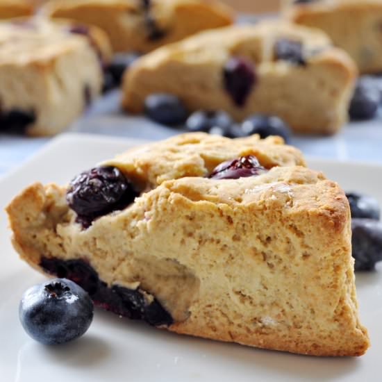 Vegan Blueberry Scones