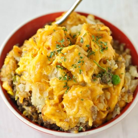 Crockpot Tater Tot Casserole