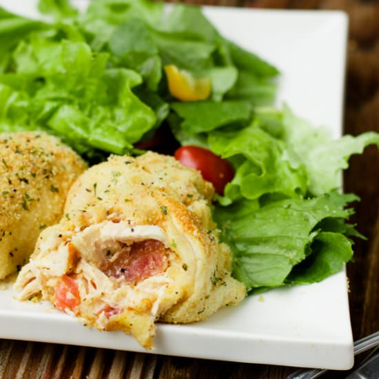 Ranch chicken pillows