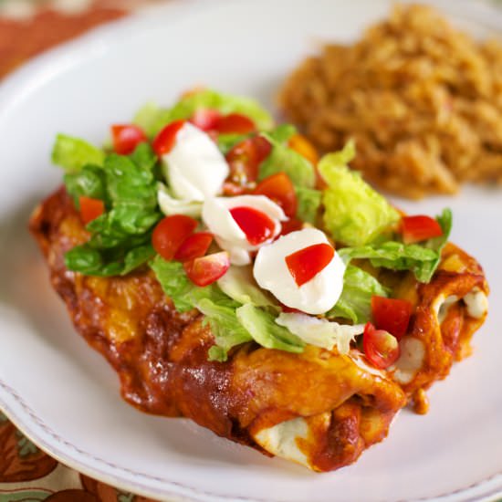 Enchilada Burritos