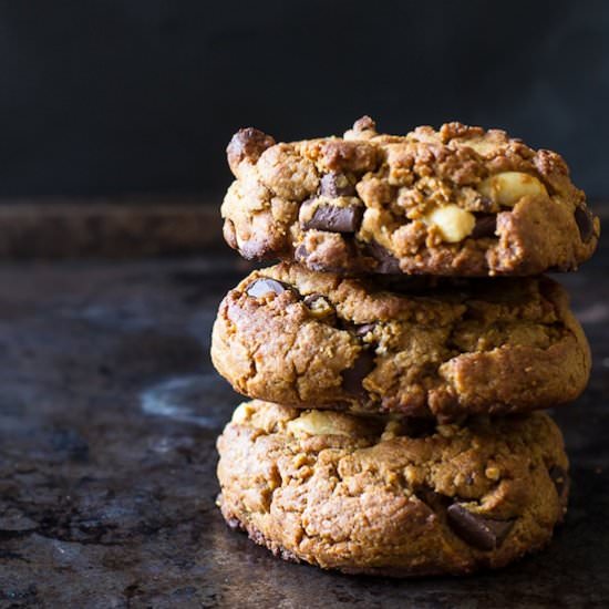 PB Chocolate Chunk Cookies