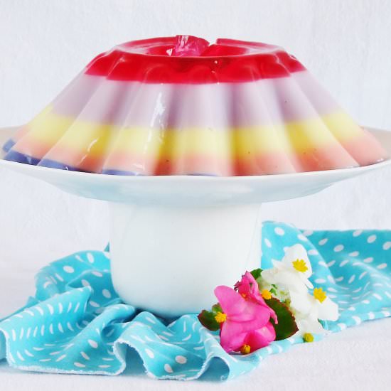 Colored Cheesecake Cold