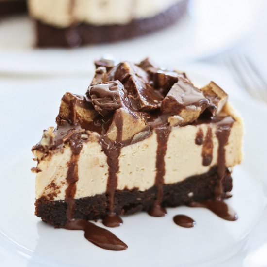 Deep Dish Peanut Butter Cheesecake