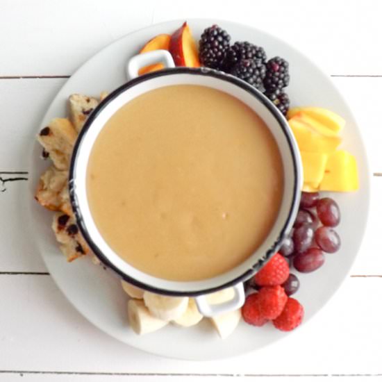 Slow Cooker Butterscotch Fondue