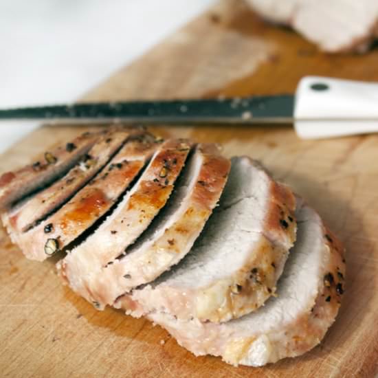 Mango Salsa and Pork Tenderloin