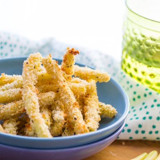 Parmesan Green Bean Fries