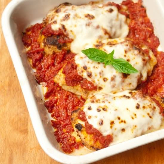 Chicken Parmesan – Low Carb